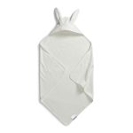 Elodie Peškir s kapuljačom - Vanilla White Bunny