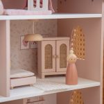 Label Label drvena kućica za lutke s namještajem – Pink - Image 5