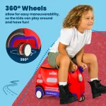 Trunki Glide dječiji kofer 3u1 – vatrogasno vozilo Frank Red - Image 13