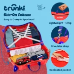 Trunki Glide dječiji kofer 3u1 – vatrogasno vozilo Frank Red - Image 2