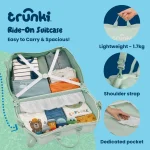 Trunki Glide dječiji kofer 3u1 – Sage Green - Image 2