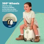 Trunki Glide dječiji kofer 3u1 – Ivory White - Image 13