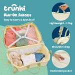 Trunki Glide dječiji kofer 3u1 – Ivory White - Image 2