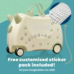 Trunki Glide dječiji kofer 3u1 – Ivory White - Image 8