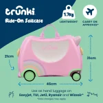 Trunki Glide dječiji kofer 3u1 – jednorog Una Pink - Image 12