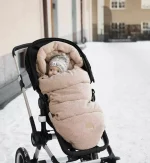 Elodie Zimska vreća za kolica, Pink Bouclé - Image 5