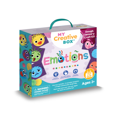 My Creative Box senzorički set s plastelinom – Emocije