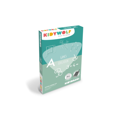 Kidywolf KIDYDRAW MINI dodatni set 60 kartica – Igre i učenje