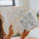 Kidywolf KIDYDRAW PAD dodatni set ilustracija – Kućni ljubimci