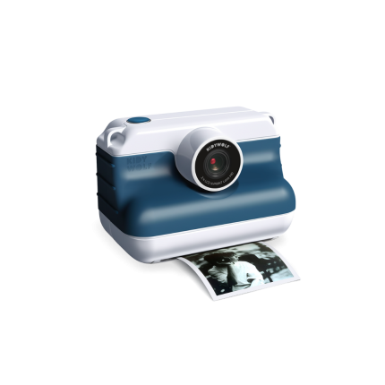 Kidywolf K-PRINT dječiji instant fotoaparat s termo printerom – Blue