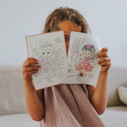 Kidywolf KIDYDRAW PAD dodatni set ilustracija – Bajke 6+