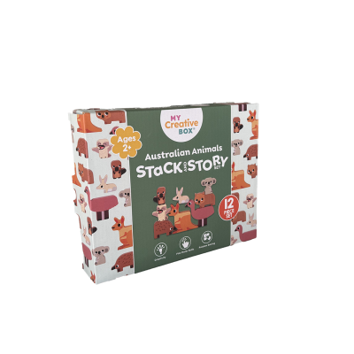 My Creative Box set za slaganje i pričanje priča – Australske životinje
