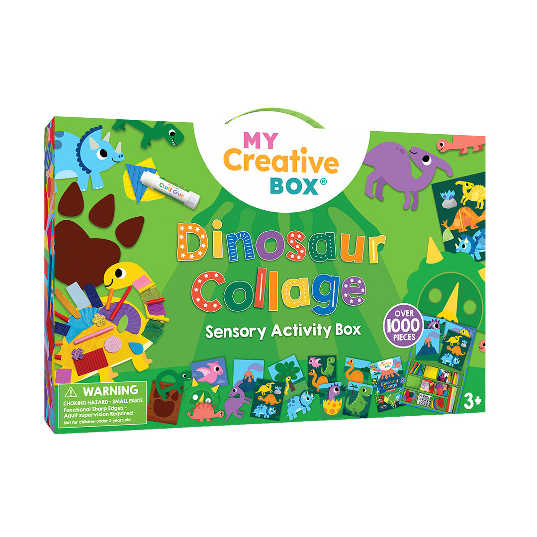 my creative box senzorička kutija za kolaž – dinosauri My Creative Box senzorička kutija za kolaž – Dinosauri - Image 1
