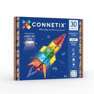 Connetix Tiles – Light Rocket set (30 kom)