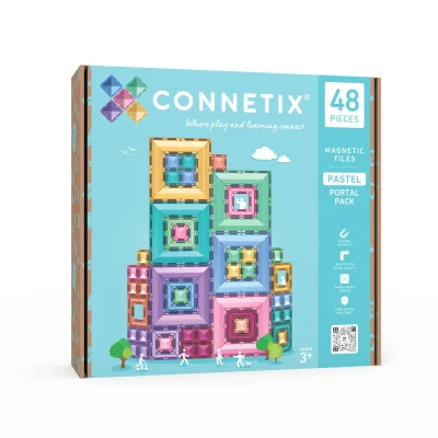 Connetix Tiles – Pastel Portal set (48 kom)