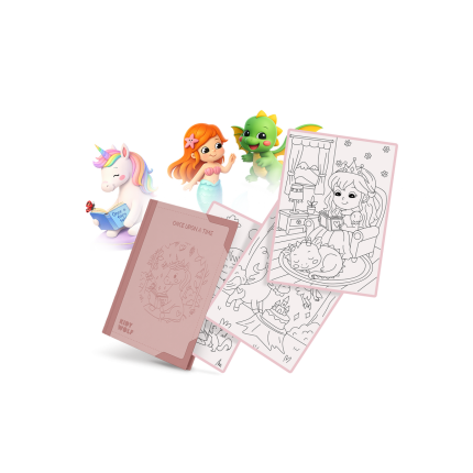 Kidywolf KIDYDRAW PAD dodatni set ilustracija – Bajke 6+