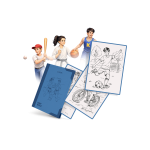 Kidywolf KIDYDRAW PAD dodatni set ilustracija – Sport