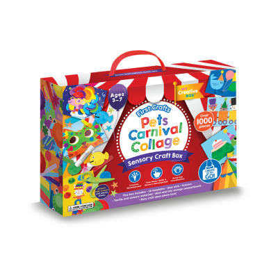 My Creative Box senzorička kutija za kolaž – Karneval kućnih ljubimaca