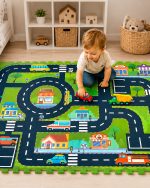 Family Nation Montessori puzzle podloga City – 117