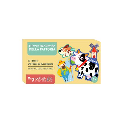 Family Nation MagneKids™ magnetna slagalica Farma – 30 dijelova