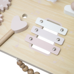 Label Label drveni aktivnosni stolić – Pink - Image 3