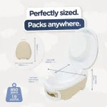 My Carry Potty prenosna tuta - Natural Pastel - Image 9