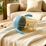 Neno Bebesito Blue – bočica sa slamkom i ručkama 240 ml (6m+) - Image 9