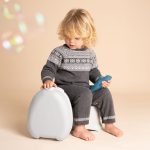 My Carry Potty prenosna tuta - Pearl Grey - slika 2