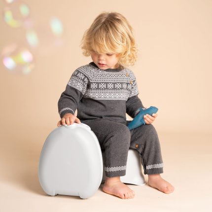 My Carry Potty prenosna tuta - Pearl Grey - slika 2