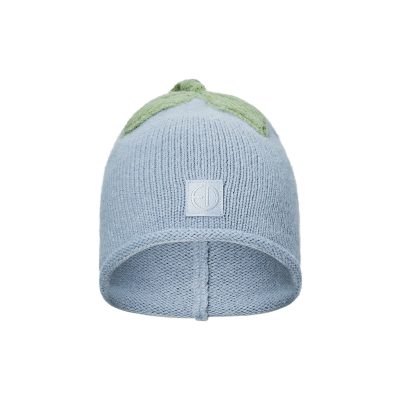 Elodie Plišana pletena kapa Furry Knit Beanie, Blueberry Bliss - 1-2god.