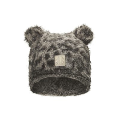 Elodie Plišana pletena kapa Furry Knit Beanie, Le Leopard - 3-100god.