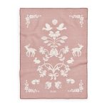 Elodie Jacquard dekica, Mulberry Pink - Image 2