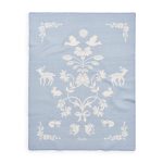 Elodie Jacquard dekica, Blueberry Blue - Image 2