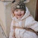 Elodie Plišana pletena kapa Furry Knit Beanie, Le Leopard - 3-100god. - Image 3