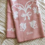 Elodie Jacquard dekica, Mulberry Pink - Image 5