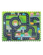 Family Nation Montessori puzzle podloga City – 117,5 × 88,5 cm – 12 dijelova